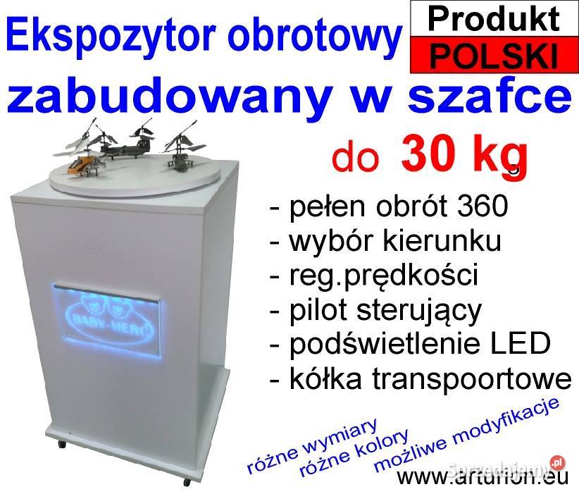 Podest obrotowy POD CHOINKĘ z oświetleniem do 30