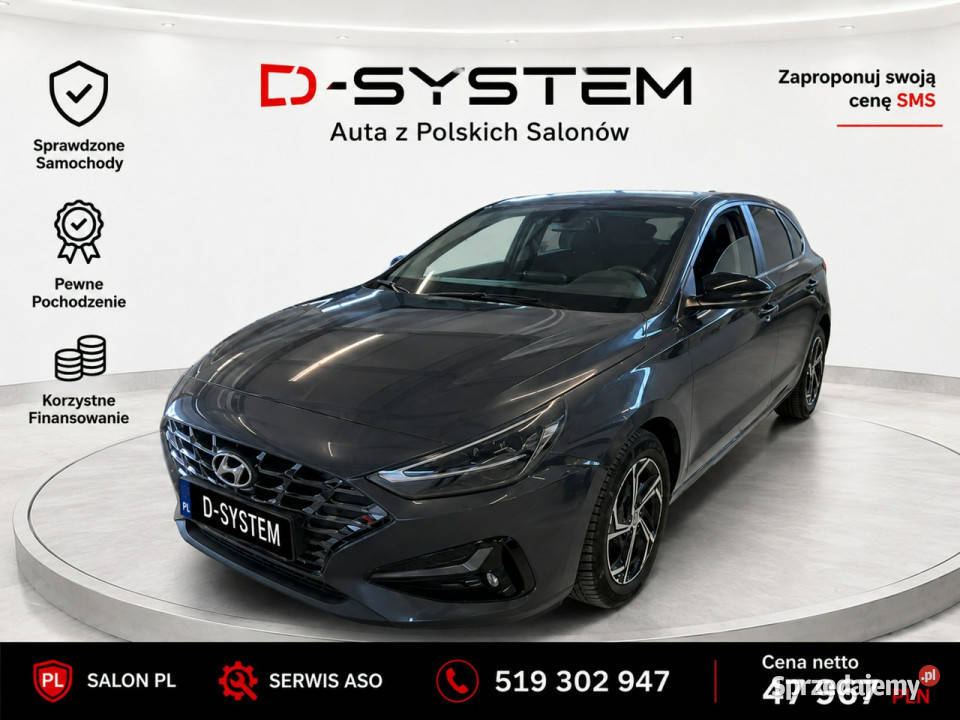 Hyundai i30 2023 Salon Polska 1Właściciel ESP Białystok sprzedam