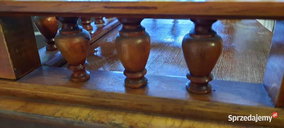 Przepiękny sekretarzyk drewniany Warszawa sprzedam