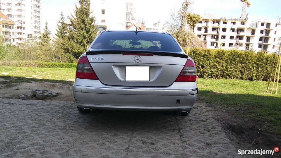 Mercedes w211 32 v6Gaz STAGUSA Zamiana szyberdach Klasa E Szczecin sprzedam