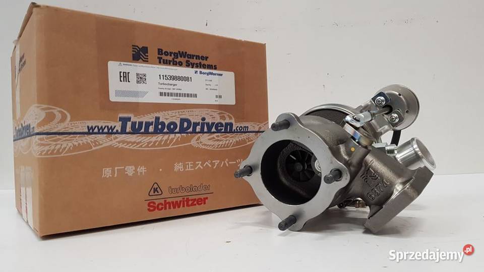 Nowa turbosprężarka BorgWarner KKK 11539880081 Motoryzacja