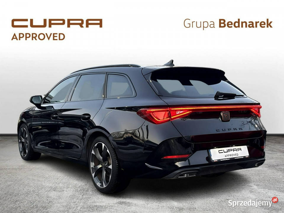 Cupra Leon Bezwypadkowy Salon Polska Serwis ASO elektrycznie ustawiane fotele łódzkie