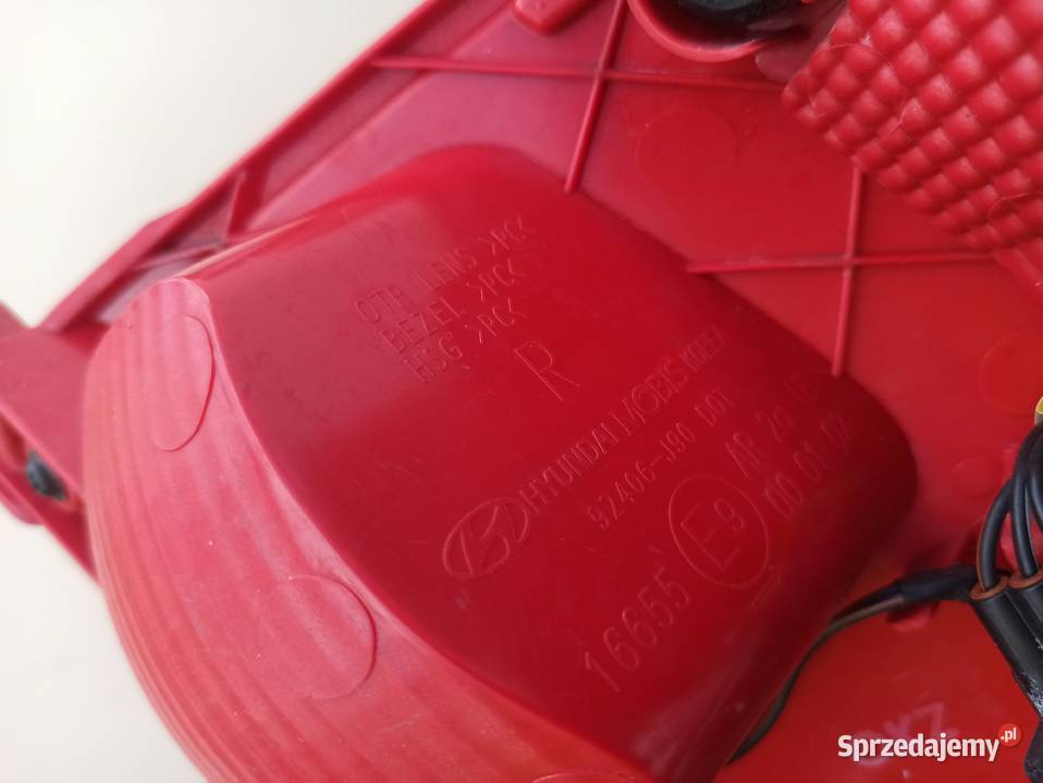 HYUNDAI KONA LAMPA PRAWY TYŁ PRAWA TYLNA W Oświetlenie Bieleń