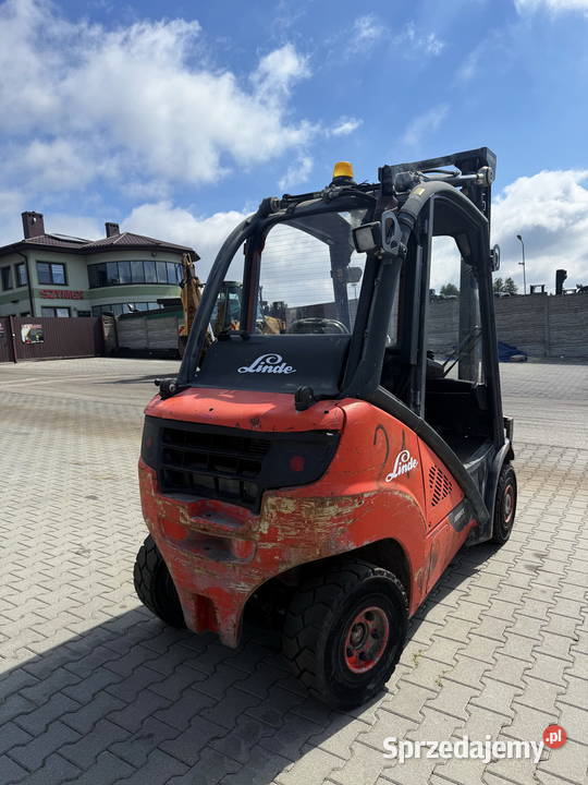 wózek widłowy LINDE H25T02 LPG 2500 400m przesuw Wózki widłowe Działoszyn sprzedam