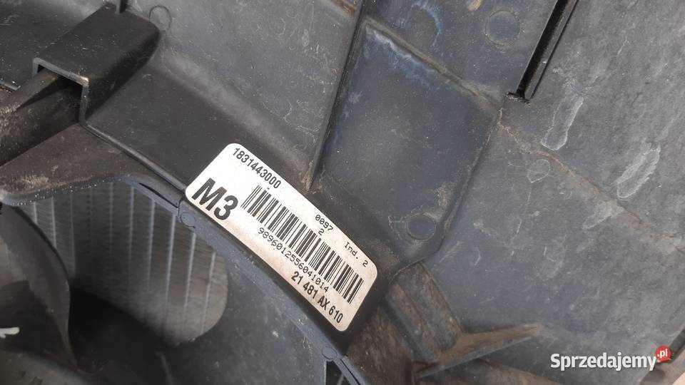 zespolona chłodnica wody klimatyzacji nissan osobowe Chłodnie wody