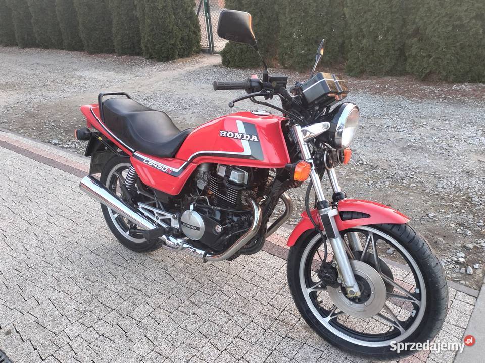 Honda CB 450N Oryginał jedyna taka turystyczny łódzkie Wieruszów