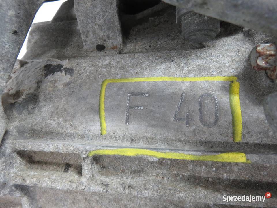 SKRZYNIA BIEGÓW OPEL INSIGNIA A 20 CDTI F40