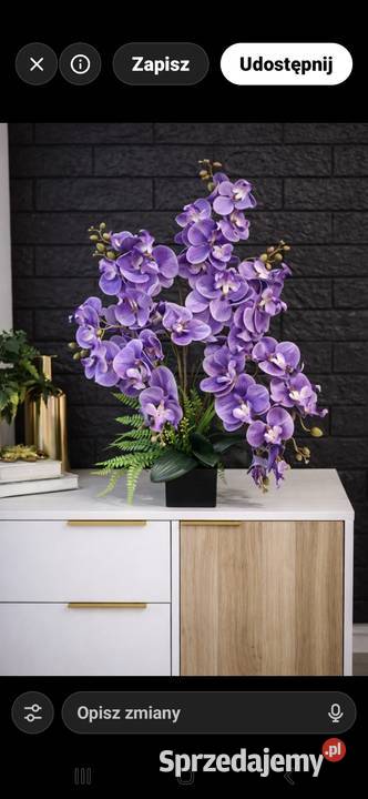 Storczyk Sztuczne kwiaty i owoce Kwidzyn