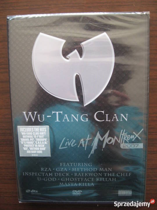 WU TANG CLAN Live at Montreux 2007 DVD NowaFolia Gorzów Wielkopolski