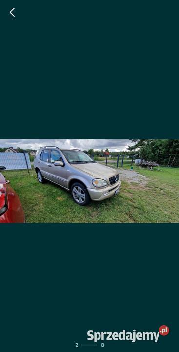 Mercedes ML W163 32 BEN ZADANY