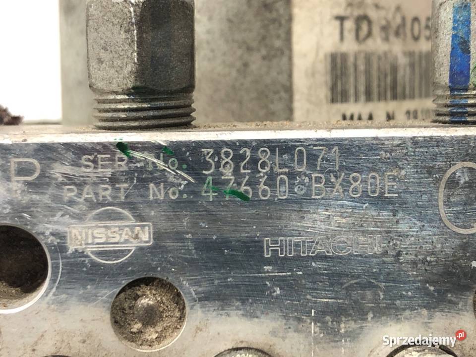 POMPA ABS NISSAN JUKE F15 47660BX80E 15 110 sprzedam