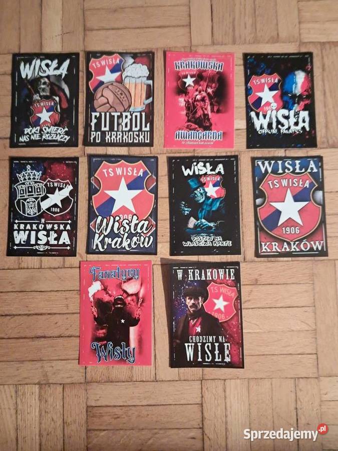Vlepki klubowe Kraków sprzedam