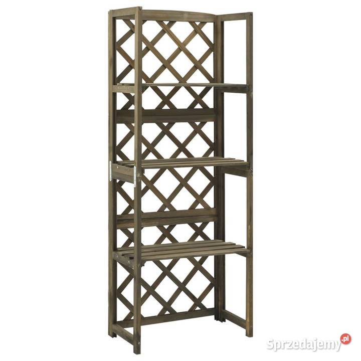 vidaXL Kratka ogrodowa z półkami szaraSKU316410 mazowieckie Warszawa