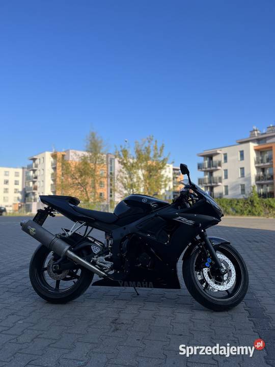 Yamaha R6 rj05 2003 czarna Wysokie Mazowieckie