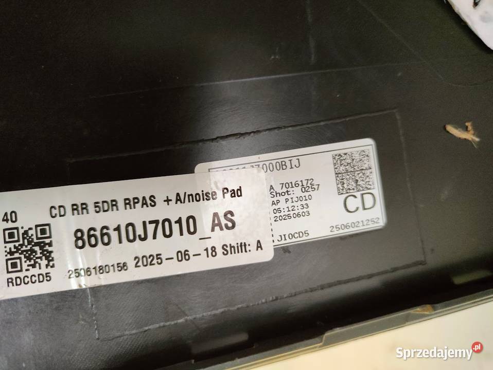 Zderzak Tylny Tył Kia Ceed III HB 86611J7000 Zderzaki