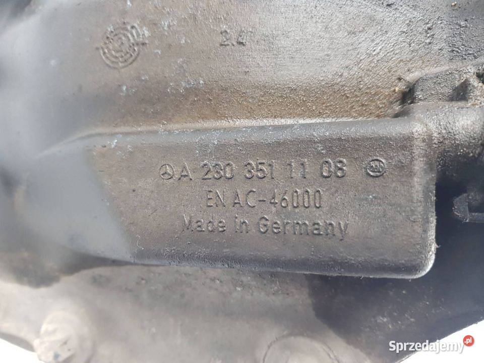 DYFERENCJAŁ TYŁ A2303511108 SL 350 osobowe Lipno sprzedam