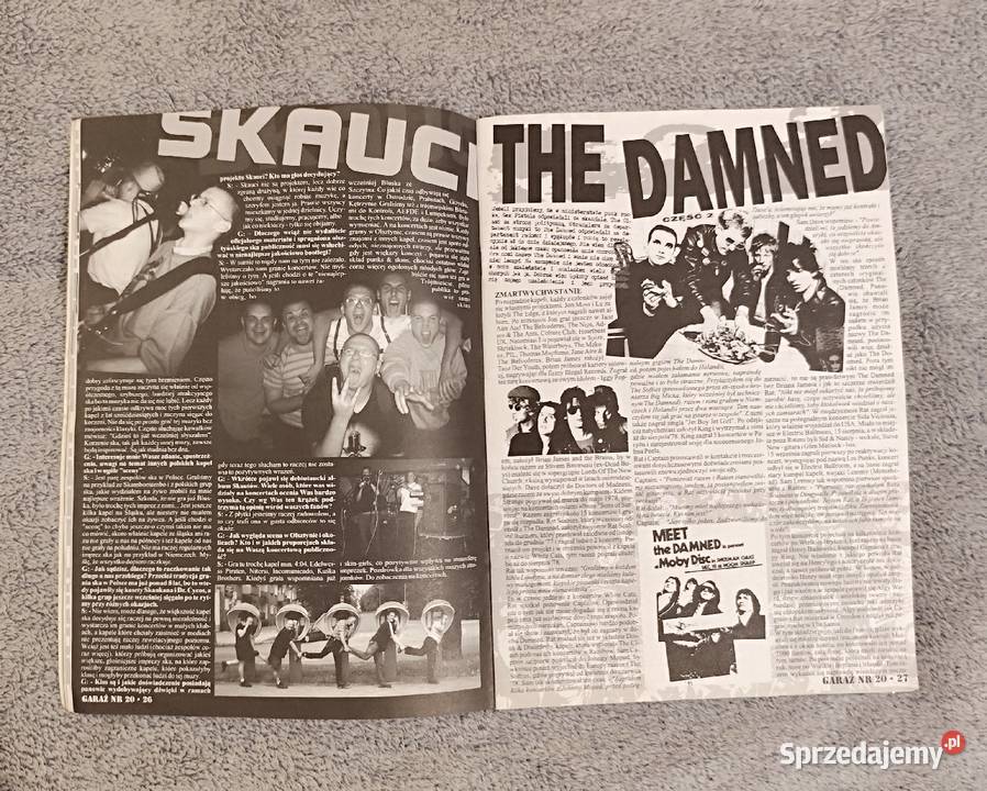 Garaż 20 2003 Fanzine punk oi hc reggae ska Rybnik