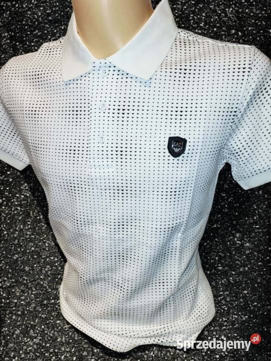 Koszulka polo Emporio Armani elegancka małe logo Białystok