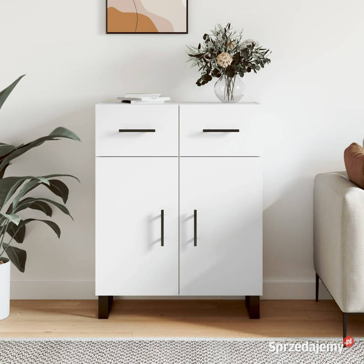Szafka biała 695x34x90 materiał drewnopochodny