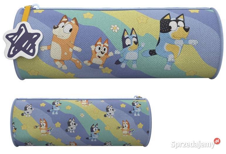 Piórnik Szkolny Bluey Bingo Blu Tuba na Zamek Mogilany