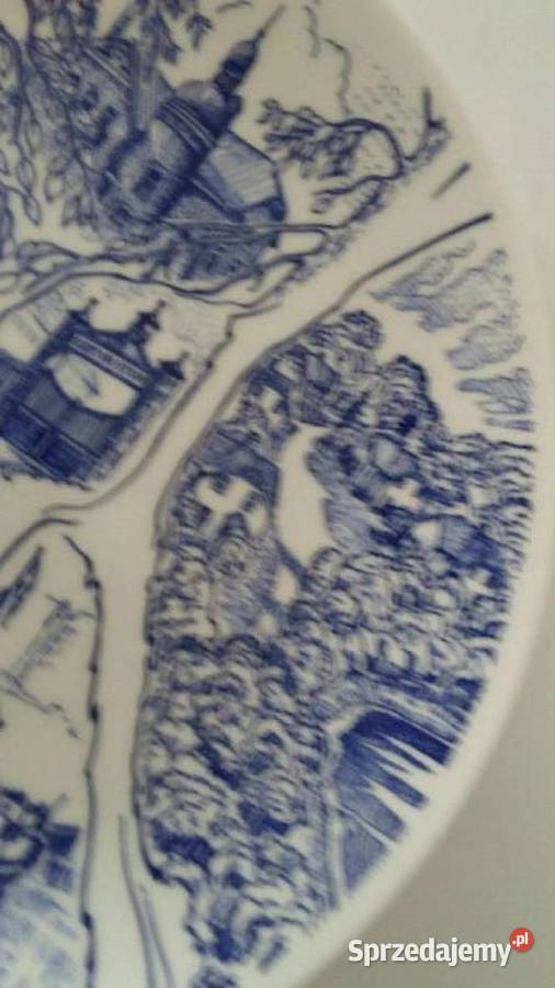 Talerz Kolekcjonerski2 GUSTAVSBERG Szwecja 1981 Gdańsk