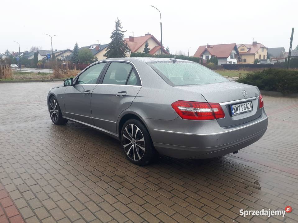 Mercedes E 220 CDI czujnik zmierzchu Motoryzacja