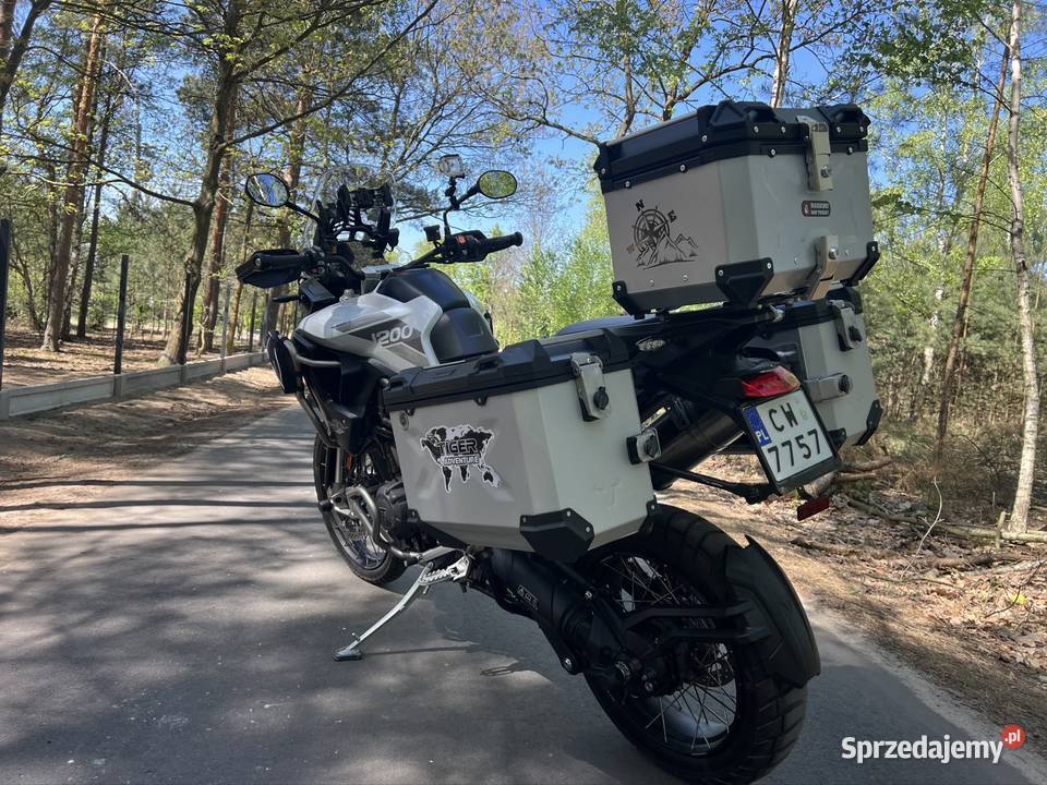 Triumph Tiger 1200 Rally Pro benzyna Włocławek
