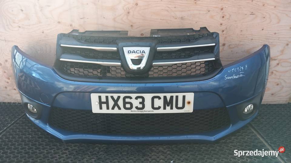 DACIA SANDERO II ZDERZAK PRZÓD HALOGEN TERPK osobowe Zbierkowo