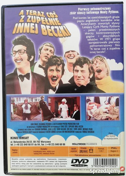 Monthy Pyton A teraz coś z zupełnie innej beczki Filmy