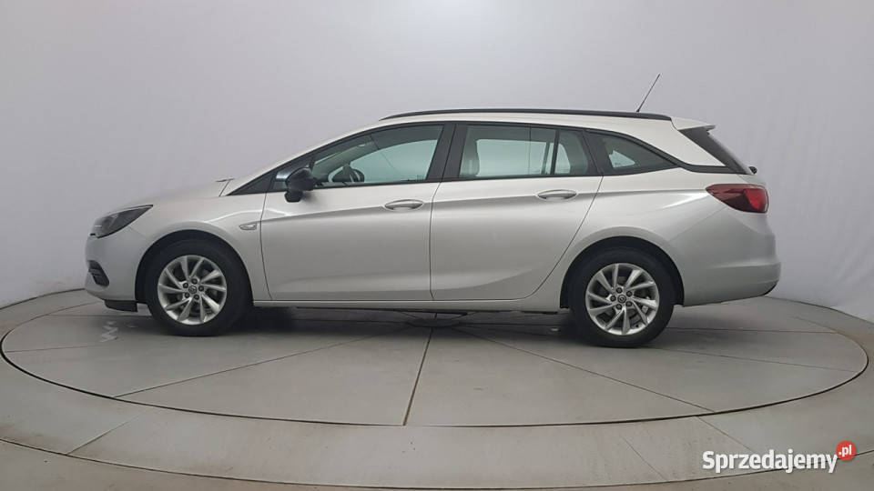 Opel Astra 12T Edition SS Z Polskiego Salonu FV srebrny mazowieckie Warszawa