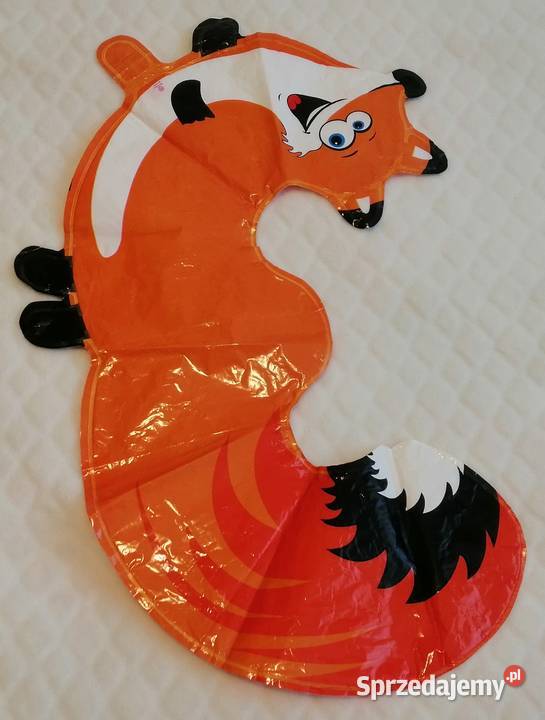 Cyfra 3 trójka trzy lisek Zabawka Balon Czeladź
