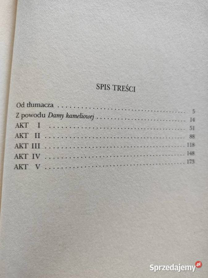 Dama kameliowa Aleksandr Dumas kolekcjonerskie Kielce