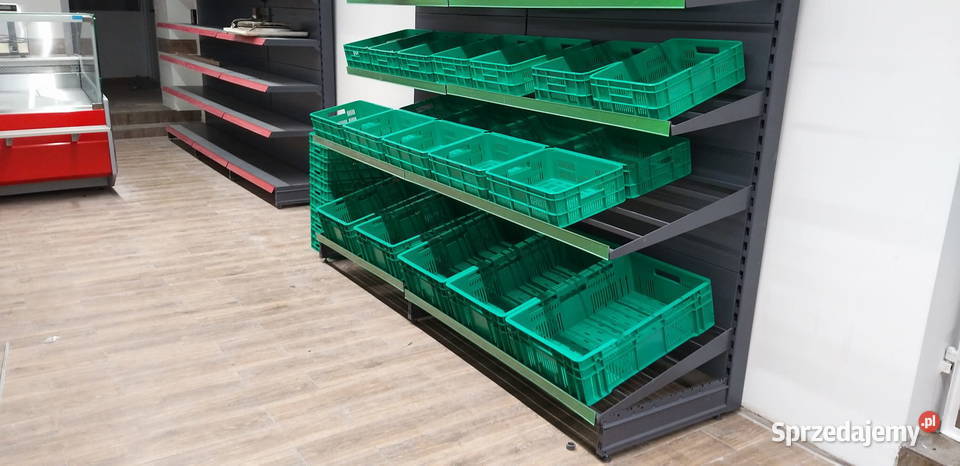 Regał warzywniczy regał metalowy na warzywa 125 Barczewo