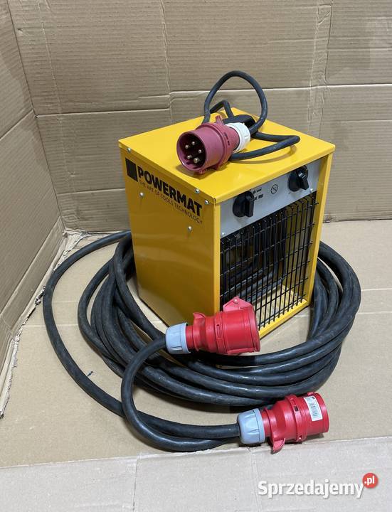 nagrzewnica 400V 6kW przedłużacz 14 mb grzejnik Aleksandrów Łódzki