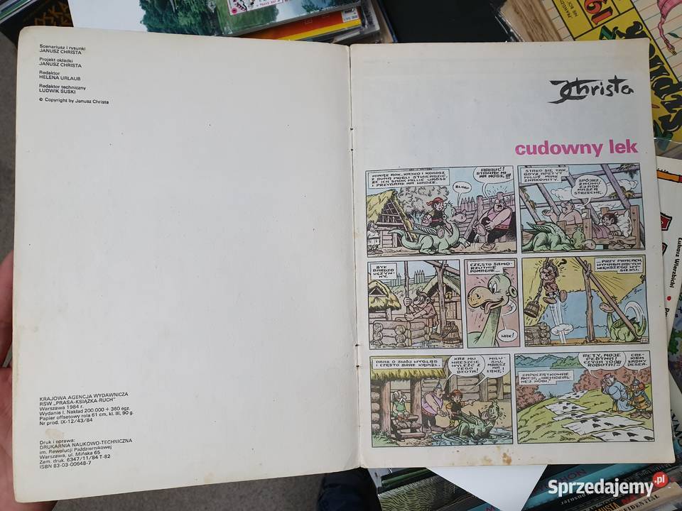 Kajko i Kokosz Cudowny Lek wydanie 1 1984 Gdynia