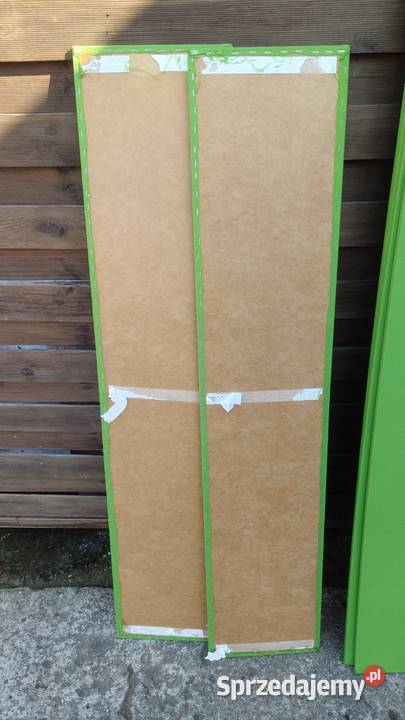 Panel tapicerowany zielony szary 150x27 130x27 Warszawa sprzedam