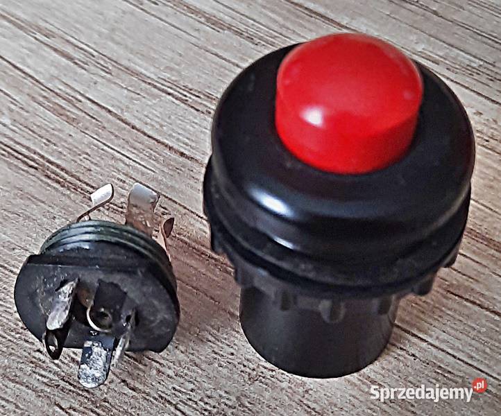 Przycisk zwierający prąd radziecki z lat PRL wielkopolskie Ostrów Wielkopolski