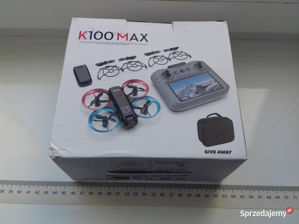 Dron K100 mini WiFi FPV LCD 43 fotografia Bydgoszcz sprzedam