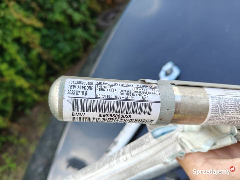 Bmw e91 kurtyna powietrzna lewa prawa oryginał Aleksandrów Łódzki