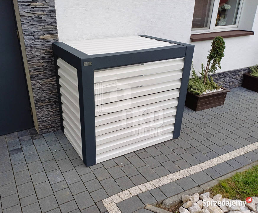 Osłona klimatyzatora pompy ciepła 90x50x110