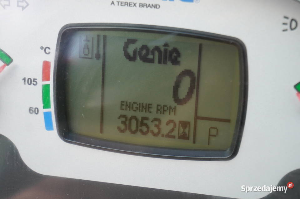 Genie GTH5021R 3000 MTH 21 m zasięg 5 t Dźwigi, podnośniki małopolskie Kraków
