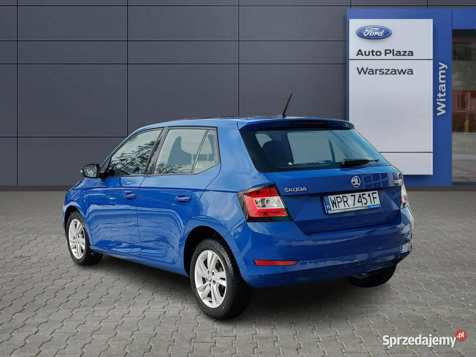 koda Fabia Ambition 10 TSi 95 M5 Z098361 III niebieski Warszawa