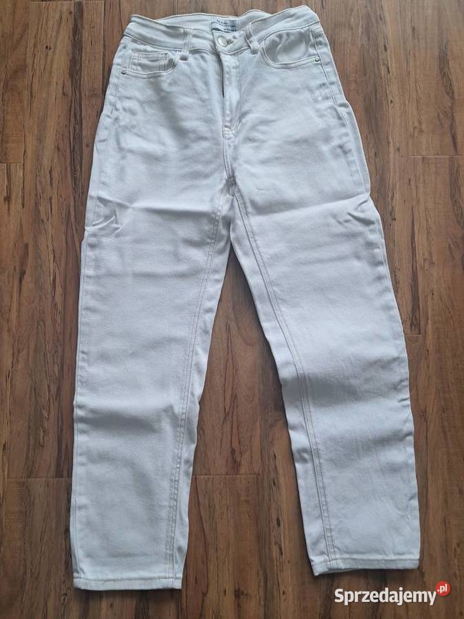 białe spodnie redial stan rozmiar S