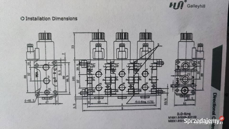 Elektrozawór MOP62 12VDC 12 śląskie Bielsko-Biała
