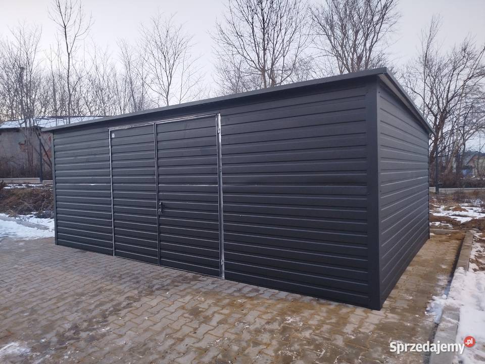 Wiata ogrodowa GARAŻ BLASZANY Domek Magazyn samodzielny zachodniopomorskie Pyrzyce