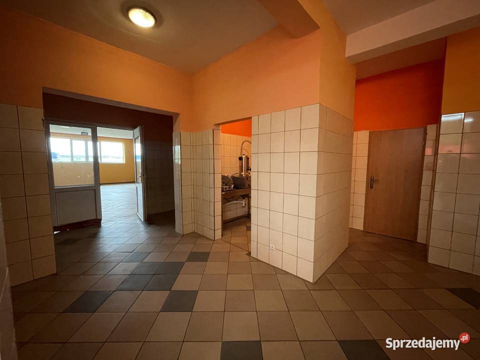 lokal użytkowy 810 m2 trasa S61 Kisielnica