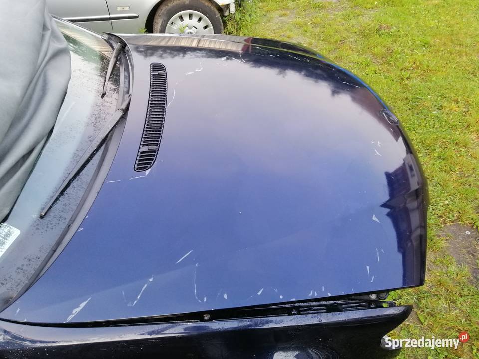Bmw e46 lift maska przód orientblau metallic Aleksandrów Łódzki