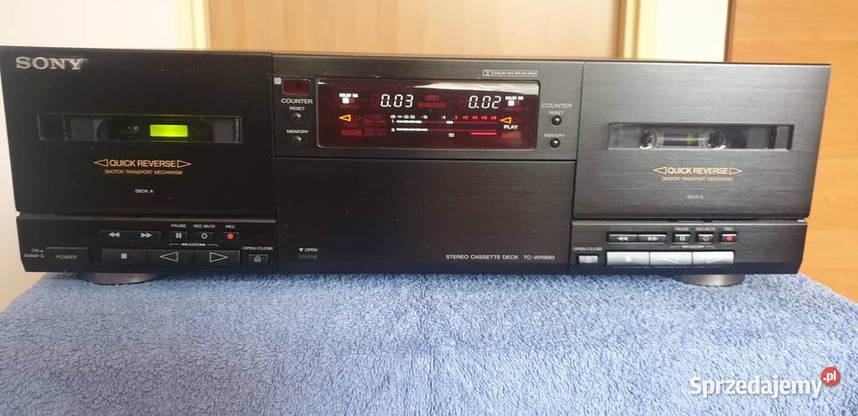 Magnetofon Sony TCWR890