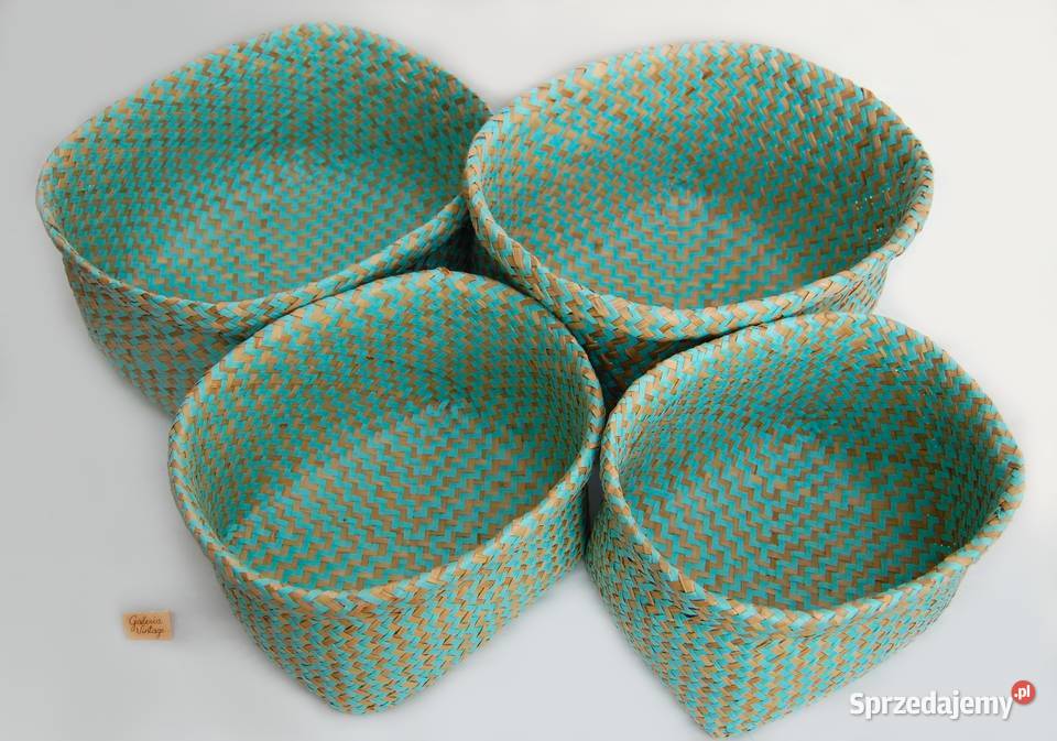 Koszyk pleciony słomiany do przechowywania Lublin