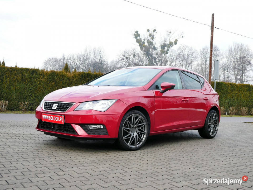 Seat Leon 15TSI 130 Eu6 Navi Kamera Tempomat ACC manualna Leon Goczałkowice-Zdrój sprzedam